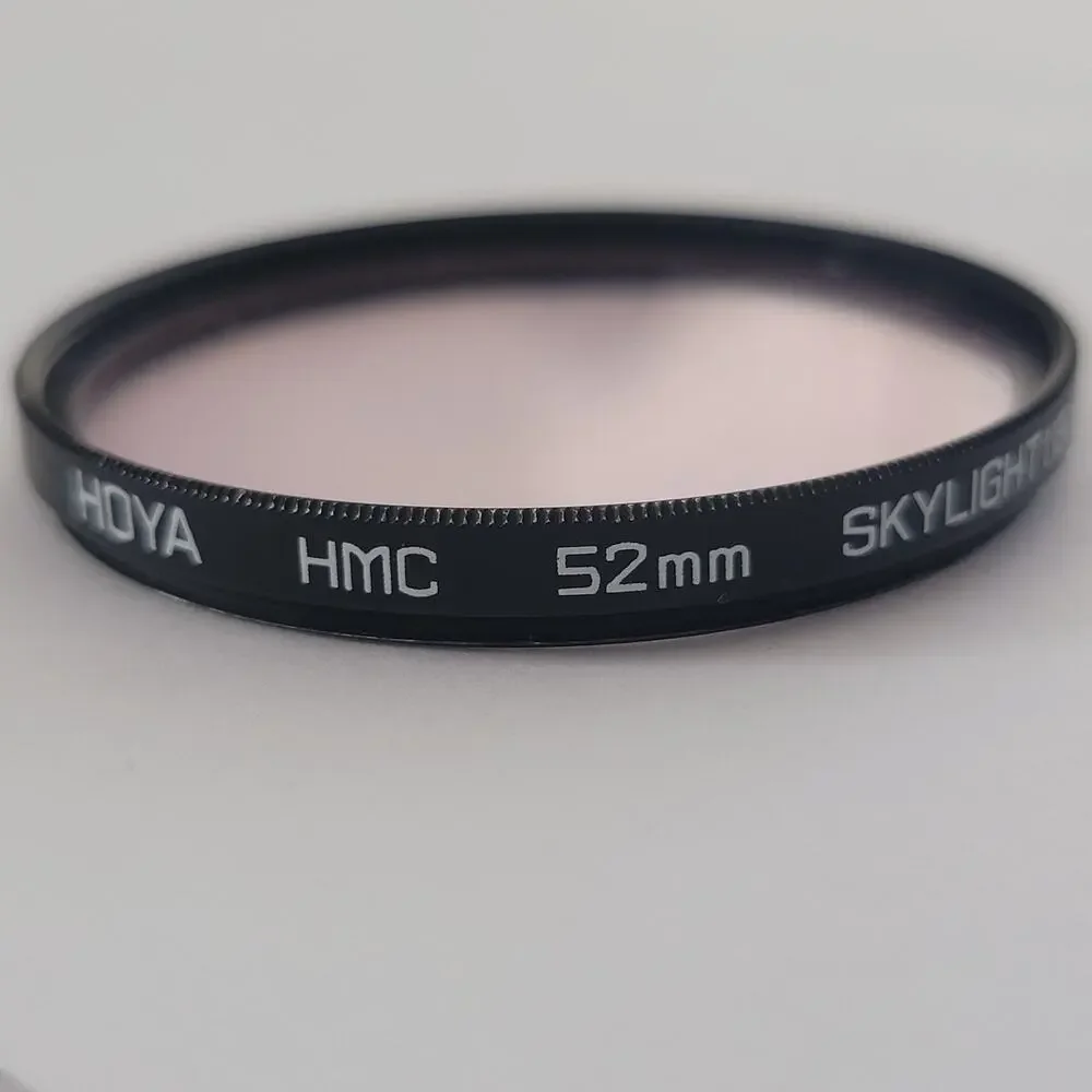 Hoya HMC Skylight 52mm Lens Filter Black Multi Coated Camera Optical Photo